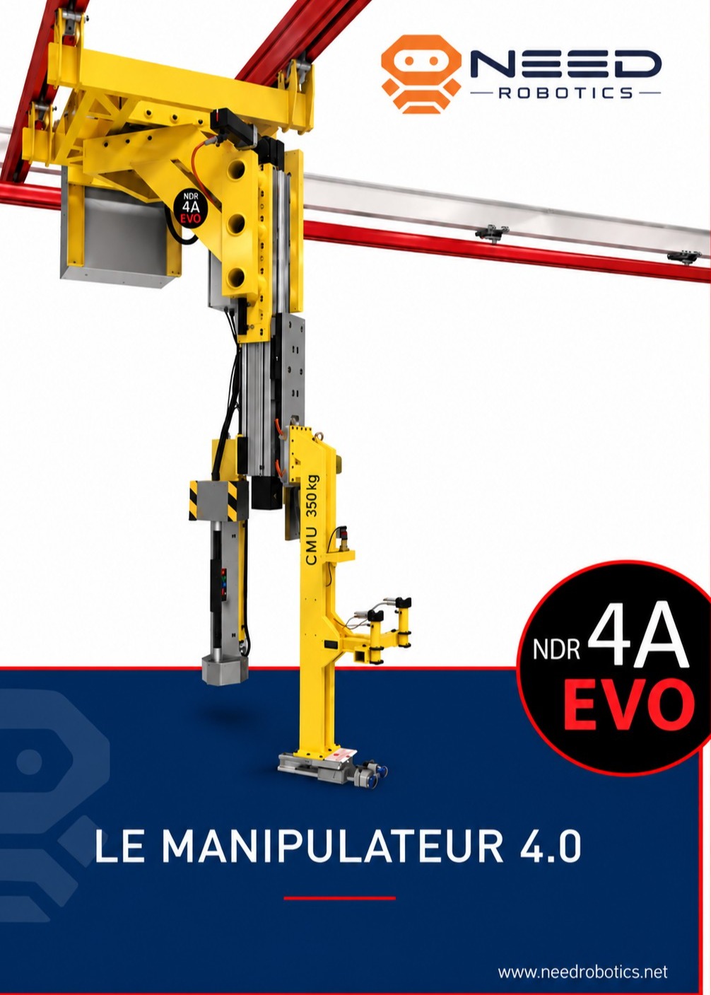 Need-Robotics rentre sur le marché des manipulateurs de charge suite à la reprise partielle des actifs de RB3D