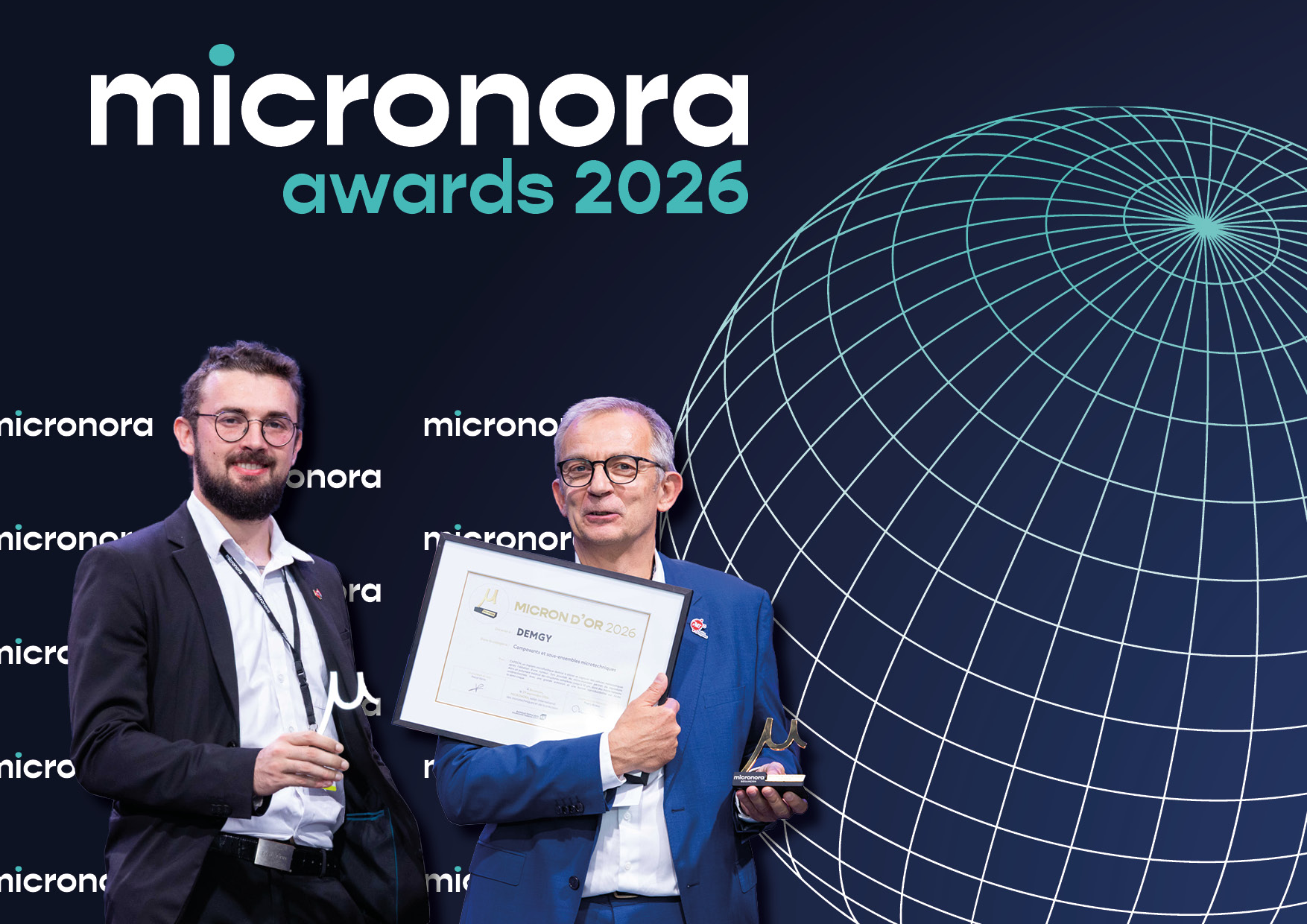 Micronora Awards : les Francs-Comtois Demgy et SensiTips récompensés