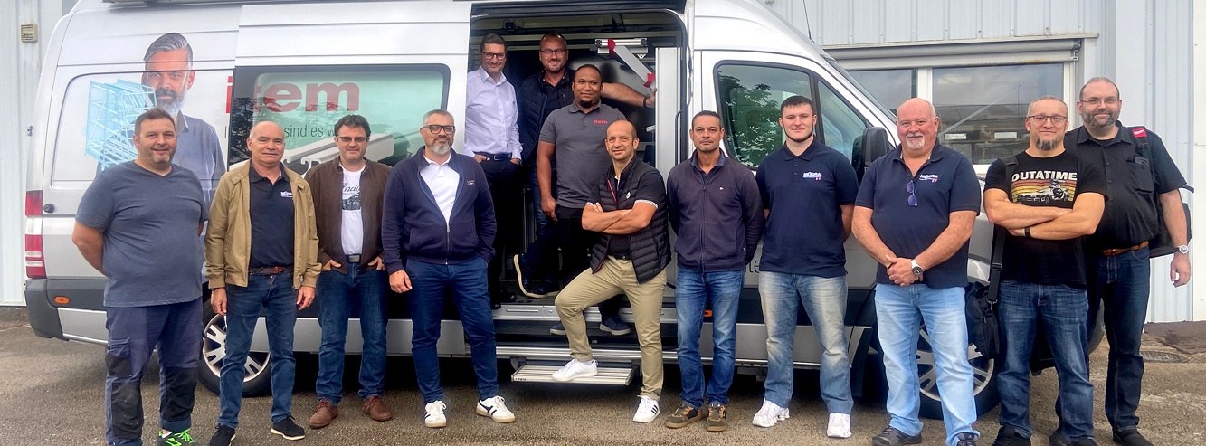 Mogra intègre la réalisation de structures en profilés aluminium à ses services aux industriels