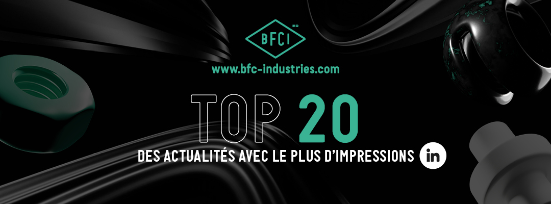 Le top 20 des actualités industrielles qui totalisent le plus d'impressions sur la page...