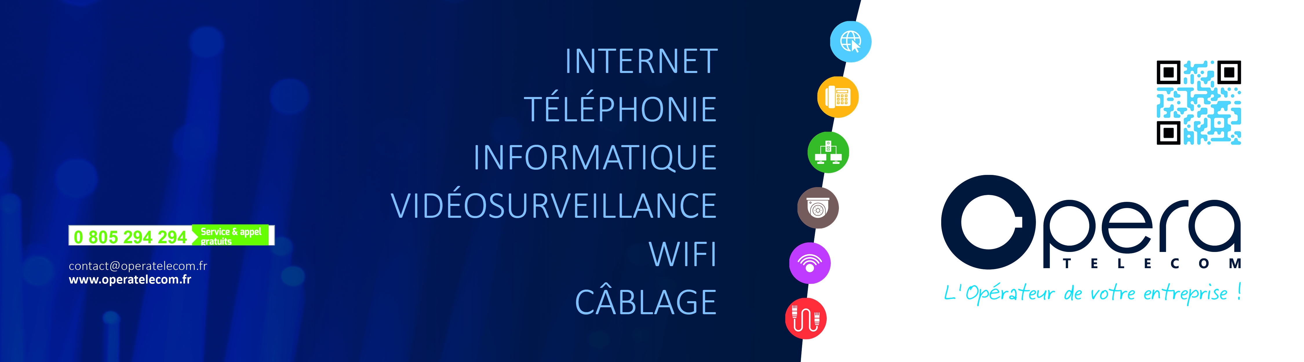 Placement Publicité OPERA TELECOM